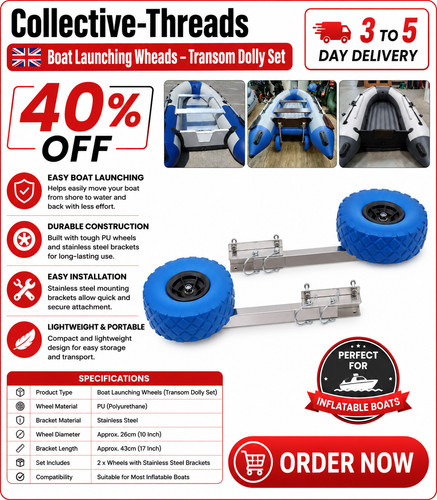 Stainless launching wheels - stainless,