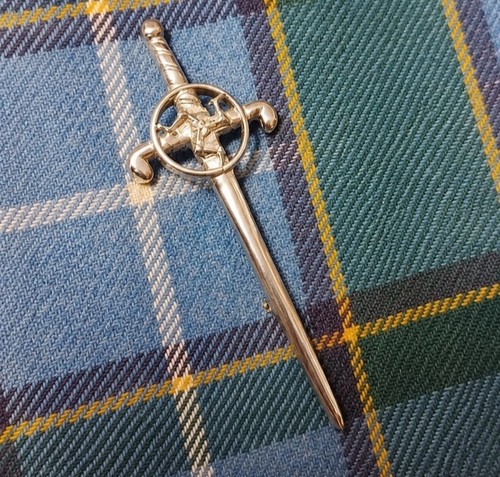 Manx legs kilt pin - manx,