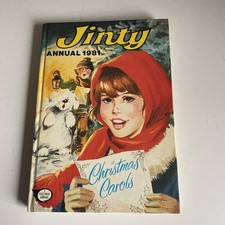 JINTY ANNUAL 1981, Fleetway, IPC Magazines Ltd, 1980, Hardcover Unclipped 