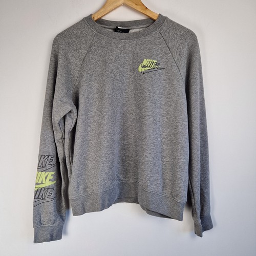 Nike grey sweatshirt jumper - nike,