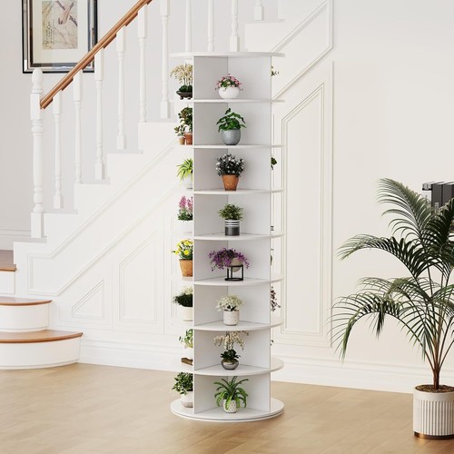 Tier spinning shoe tower - spinning,