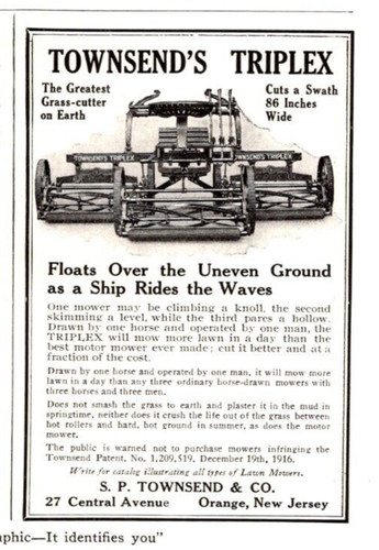 Antique 1919 ad first - antique,