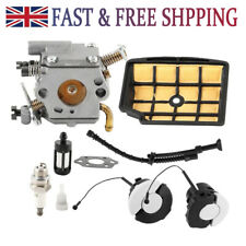 For Stihl MS200 MS200T Chainsaw Carburetor Carb Fuel Air Filter Spark Plug Kit