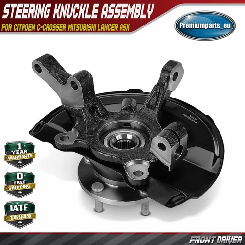 Complete steering knuckle - complete,