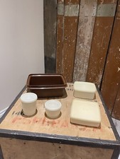 Tupperware Lunch Box's Storage Containers Plastic Pack & Carry Outings Picnics