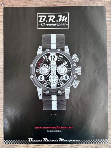 Brm watches bt12 poster - watches, poster/