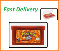 Game Card Fire Red For Gameboy