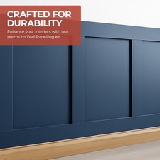 MDF Panelling Slats DIY Wall
