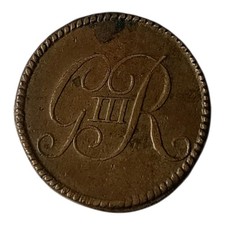 Vintage King George III Coin