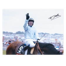 Kieren Fallon Signed Horse Racing Photo North Light Derby Winner Autograph COA