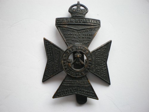 Ww1 king royal rifle - ww1,