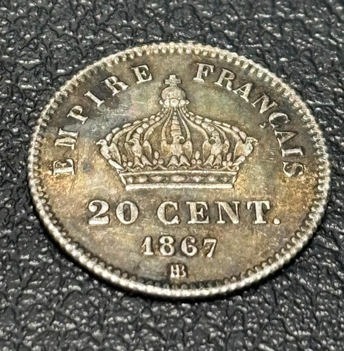 1867 france centimes - 20,