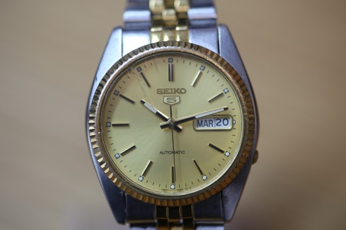 Vintage seiko 7s26 0500 gold - vintage,