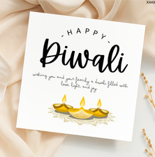 Personalised Diwali Cards