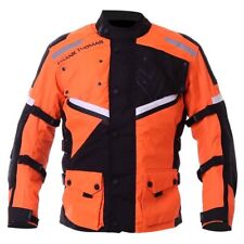 Frank Thomas Legacy Motorcycle Jacket Orange Black White Black