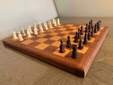 Premium Handcrafted Mahogany & beech Chessboard - Made in my workshop by myself.