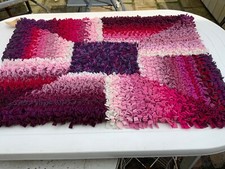 Handmade proggy proddy mat