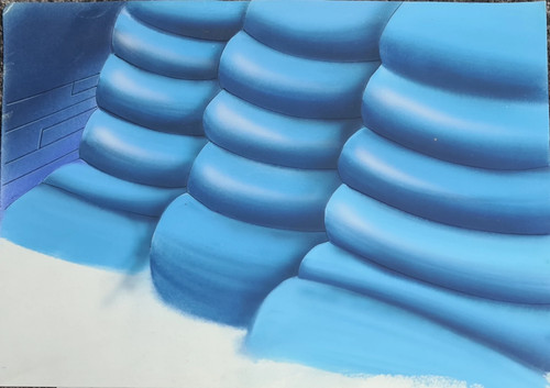 Animation cel original hand - animation,