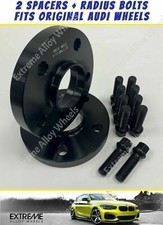 Black Wheel Spacers 15mm For