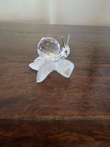 Swarovski crystal snail - swarovski,