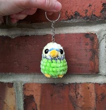 Budgie Keyring Gift |