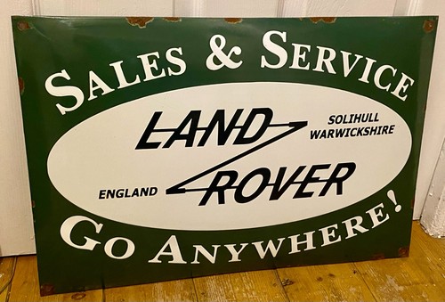 Land rover enamel metal - rover,