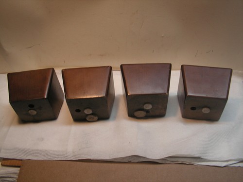 Vintage tall wooden legs - tall,
