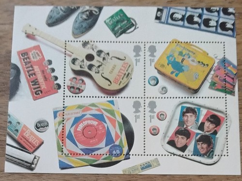 Beatles mini sheet - 2007, mnh