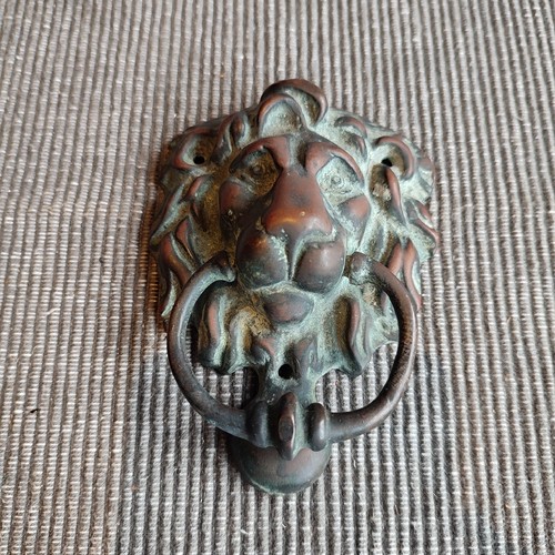 Vintage solid brass lions - solid,