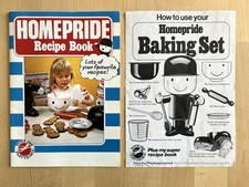 Homepride Fred Baking Set Original Recipe Book And Leaflet 1979