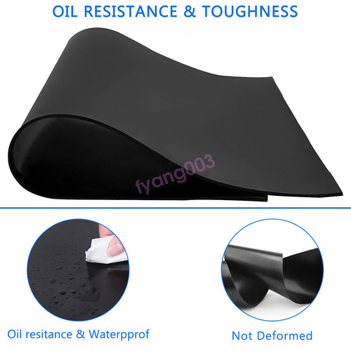Plain smooth rubber matting - plain,