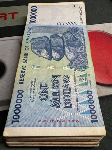 Zimbabwe million dollars - 1,