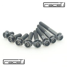 M6 BLACK Titanium Hex Head