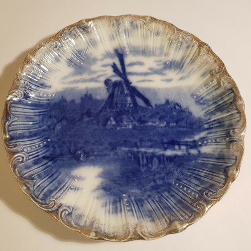 Antique blue white delft