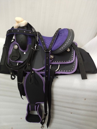 Purple western horse tack - purple,