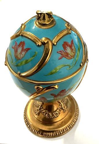 House faberge tulip musical - faberge,