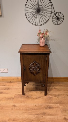 Antique oak vintage cupboard - antique,