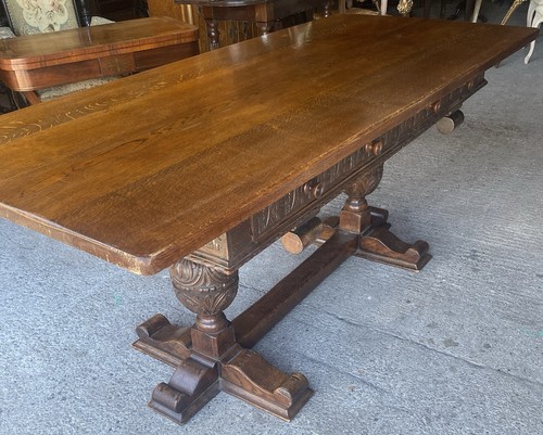 Solid oak refectory - solid,