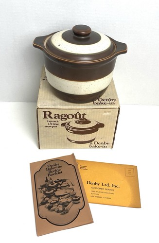 Vintage denby ragout - vintage,