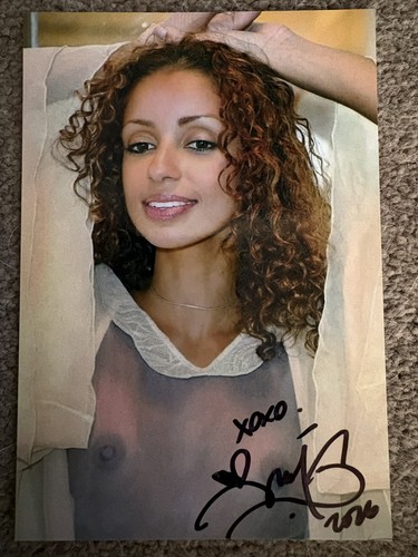 Signed photo mya harrison - signed,
