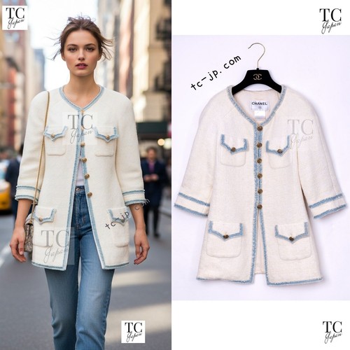 Chanel jacket coat - chanel,