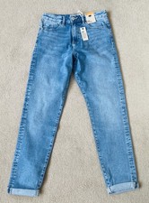 Mom High Rise Blue Jeans Size