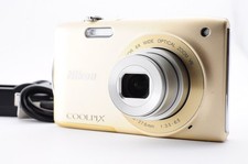 Nikon Coolpix S3300 Gold Near