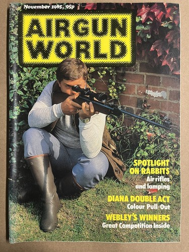 Airgun world magazine nov 1985 - magazine,
