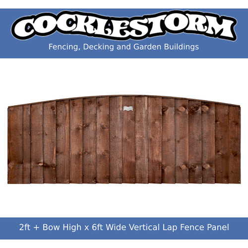 2ft bow high 6ft wide - 2ft,