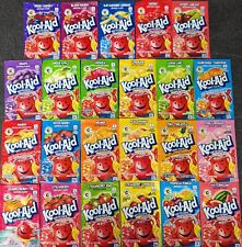 KOOL-AID 10 SACHETS YOU CHOOSE FLAVOURS CHERRY, BERRY, ORANGE AMERICAN IMPORT
