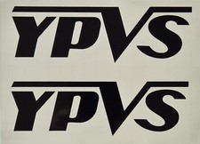 2 x Yamaha YPVS Fairing Decal