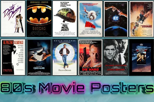 Classic movie posters 80s - movie,