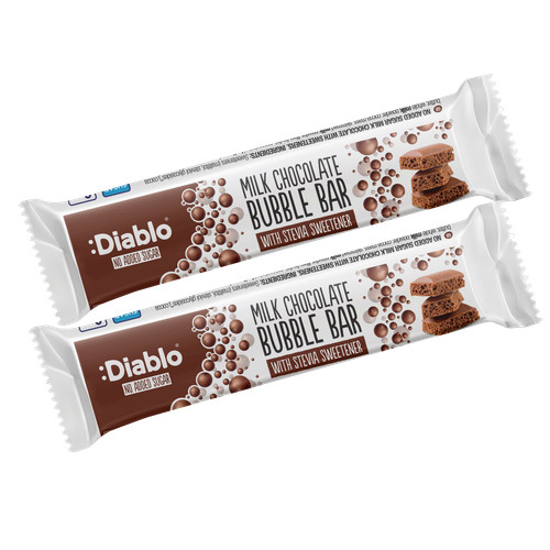 Diablo milk chocolate - diablo, bubble