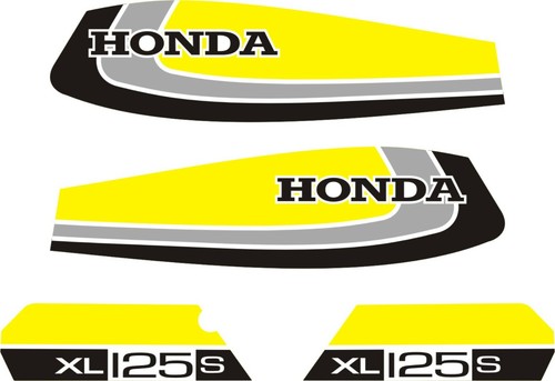 Honda xl125s decal - xl125s, kit